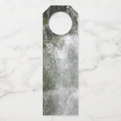 La Chute Wasserfall im Forillon Nationalpark Flaschenanhänger (Rückseite)