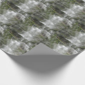 La Chute Wasserfall im Forillon Nationalpark Geschenkpapier (Ecke)