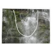 La Chute Wasserfall im Forillon Nationalpark Große Geschenktüte (Rückseite)