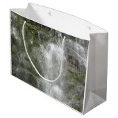 La Chute Wasserfall im Forillon Nationalpark Große Geschenktüte (Rückseite Schrägansicht)