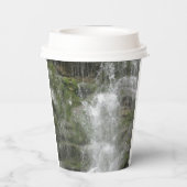 La Chute Wasserfall im Forillon Nationalpark Pappbecher (Rückseite)