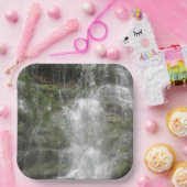 La Chute Wasserfall im Forillon Nationalpark Pappteller (Party)