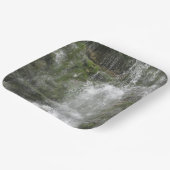 La Chute Wasserfall im Forillon Nationalpark Pappteller (Gewinkelt)