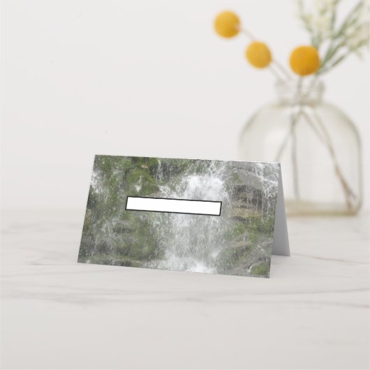 La Chute Wasserfall im Forillon Nationalpark Platzkarte (Vorderseite)