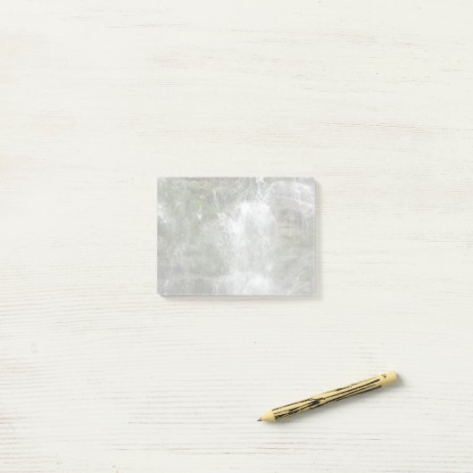 La Chute Wasserfall im Forillon Nationalpark Post-it Klebezettel (Auf Schreibtisch)