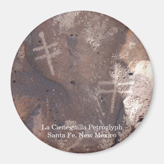 La Cieneguilla Petroglyph Santa Fe Magnet (Vorne)