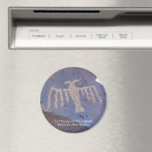 La Cieneguilla Petroglyphe Magnet (In Situ (Geschirrspüler))