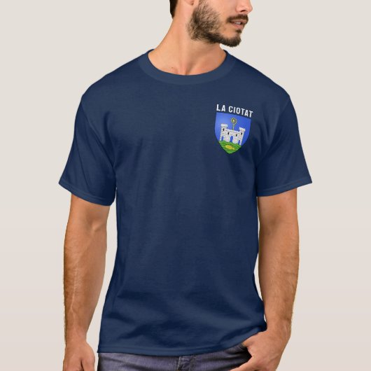 La Ciotat Wappen - Frankreich T-Shirt (Vorderseite)