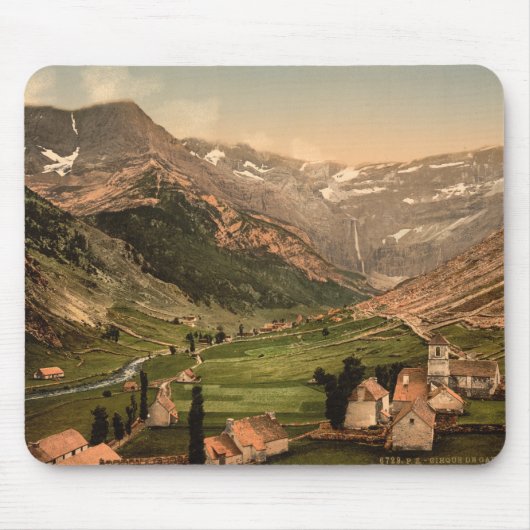La Cirque de Gavarnie, Pyrenäen, Frankreich Mousepad (Vorne)