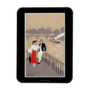 La Cite Art Deco Szene Magnet