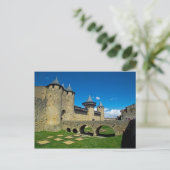 La Cite carcassonne Postkarte (Stehend Vorderseite)