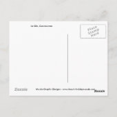 La Cite, Carcassonne Postkarte (Rückseite)