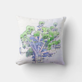 La citta' albero kissen