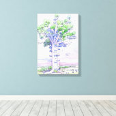 La citta' albero leinwanddruck (Insitu (Holzboden))