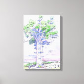 La citta' albero leinwanddruck (Vorderseite)