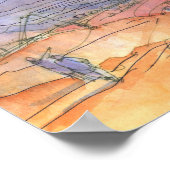 La Citta' Sferica Poster (Ecke)