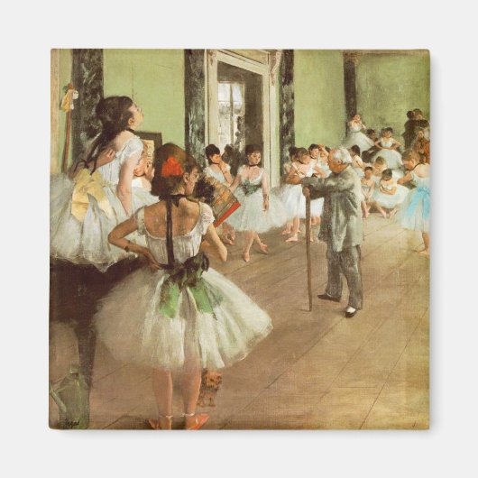 La Classe de Danse by Edgar Degas Magnet (Vorne)