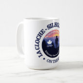 La Cloche-Silhouette Trail (rd2) Kaffeetasse (Vorderseite Links)
