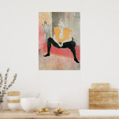 LA CLOWNESSE ASSISE POSTER (Küche)