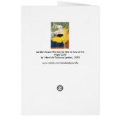 La Clownesse (Clown) Cha-U-Kao von Toulouse Lautre (Hinten)