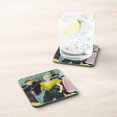 La Clownesse (Clown) Cha-U-Kao von Toulouse Lautre Getränkeuntersetzer (Rechte Seite)