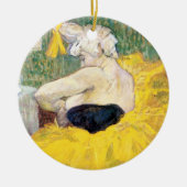 La Clownesse (Clown) Cha-U-Kao von Toulouse Lautre Keramik Ornament (Vorne)