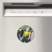 La Clownesse (Clown) Cha-U-Kao von Toulouse Lautre Magnet (In Situ (Geschirrspüler))