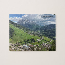 La Clusaz/Les Aravis, Französische Alpen Puzzle