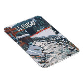 La Clusaz Skistation Magnet (Rechte Seite)