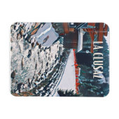 La Clusaz Skistation Magnet (Horizontal)