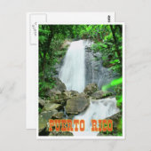 La Coca fällt Postkarte (Vorne/Hinten)