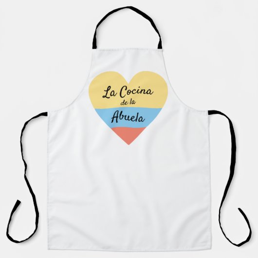 La Cocina de la Abuela kolumbianische Schürze (Vorderseite)