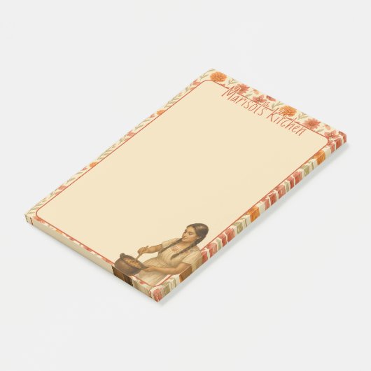 "La Cocina de Mama" My Recipes Post-it Notes Post-it Klebezettel (angewinkelt)