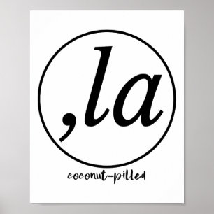 La Coconut Pill Kamala Harris Women Poster
