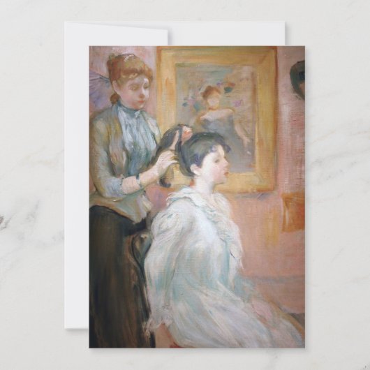 La Coiffure | Berthe Morisot (Vorderseite)