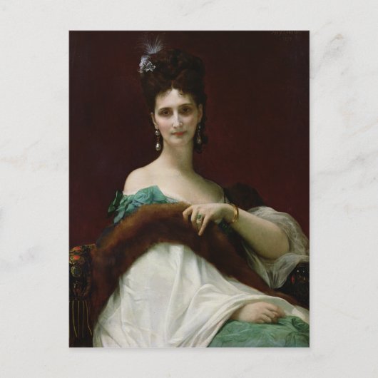 La Comtesse de Keller, 1873 Postkarte (Vorderseite)