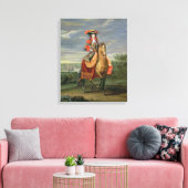 La Comtesse de Soissons Leinwanddruck (Insitu (Wohnzimmer))