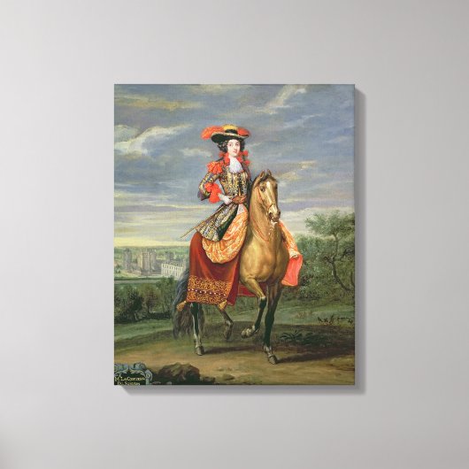La Comtesse de Soissons Leinwanddruck (Vorderseite)