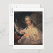 La Comtesse du Barry (1743-1793) (Öl auf Leinwand) Postkarte (Vorne/Hinten)