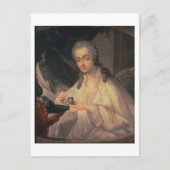 La Comtesse du Barry (1743-1793) (Öl auf Leinwand) Postkarte (Vorderseite)
