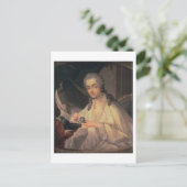La Comtesse du Barry (1743-1793) (Öl auf Leinwand) Postkarte (Stehend Vorderseite)