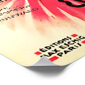 La Comtesse Maritza Vintage Poster (Ecke)