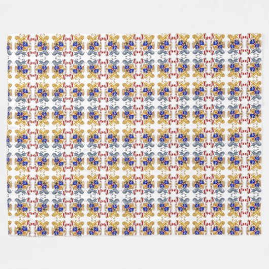 la concordia integritas blanket fleecedecke (Vorderseite (Horizontal))