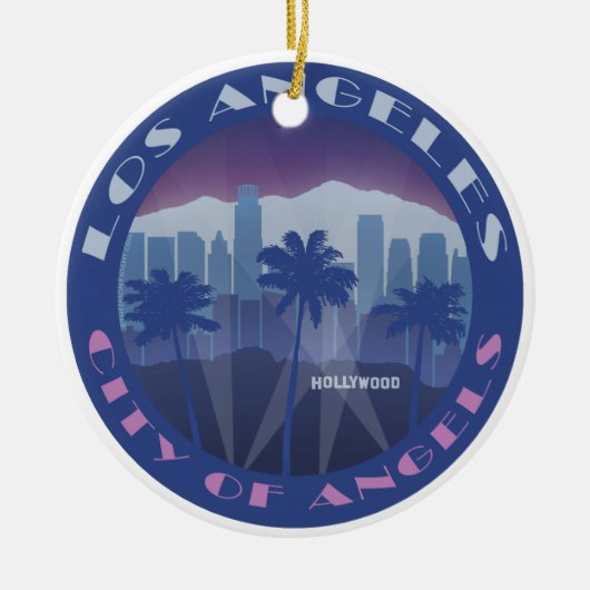 LA Cool Keramikornament (Vorne)