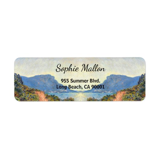 La Corniche bei Monaco von Claude Monet (Vorne)