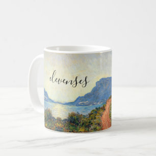 La Corniche bei Monaco von Claude Monet Kaffeetasse