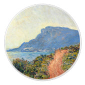 La Corniche bei Monaco von Claude Monet Keramikknauf (Vorderseite)