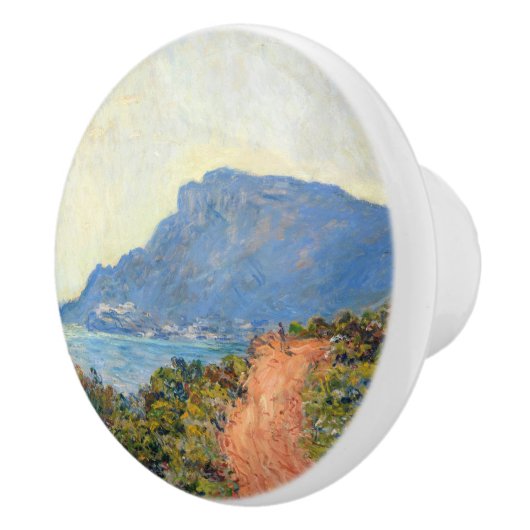 La Corniche bei Monaco von Claude Monet Keramikknauf (Rechts)
