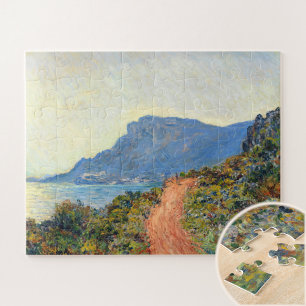 La Corniche bei Monaco von Claude Monet Puzzle