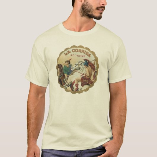 La Corrido De Toros Cigar Label T-Shirt (Vorderseite)